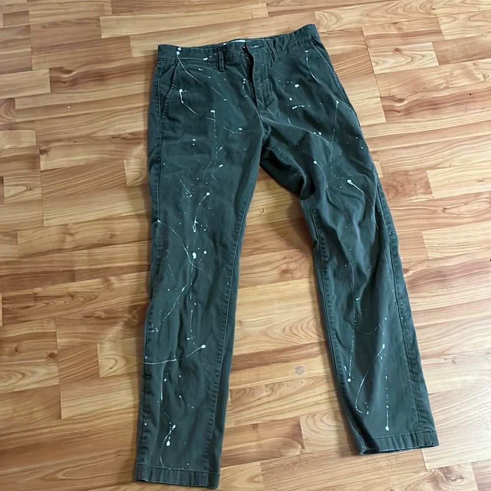 Paint splatter jeans